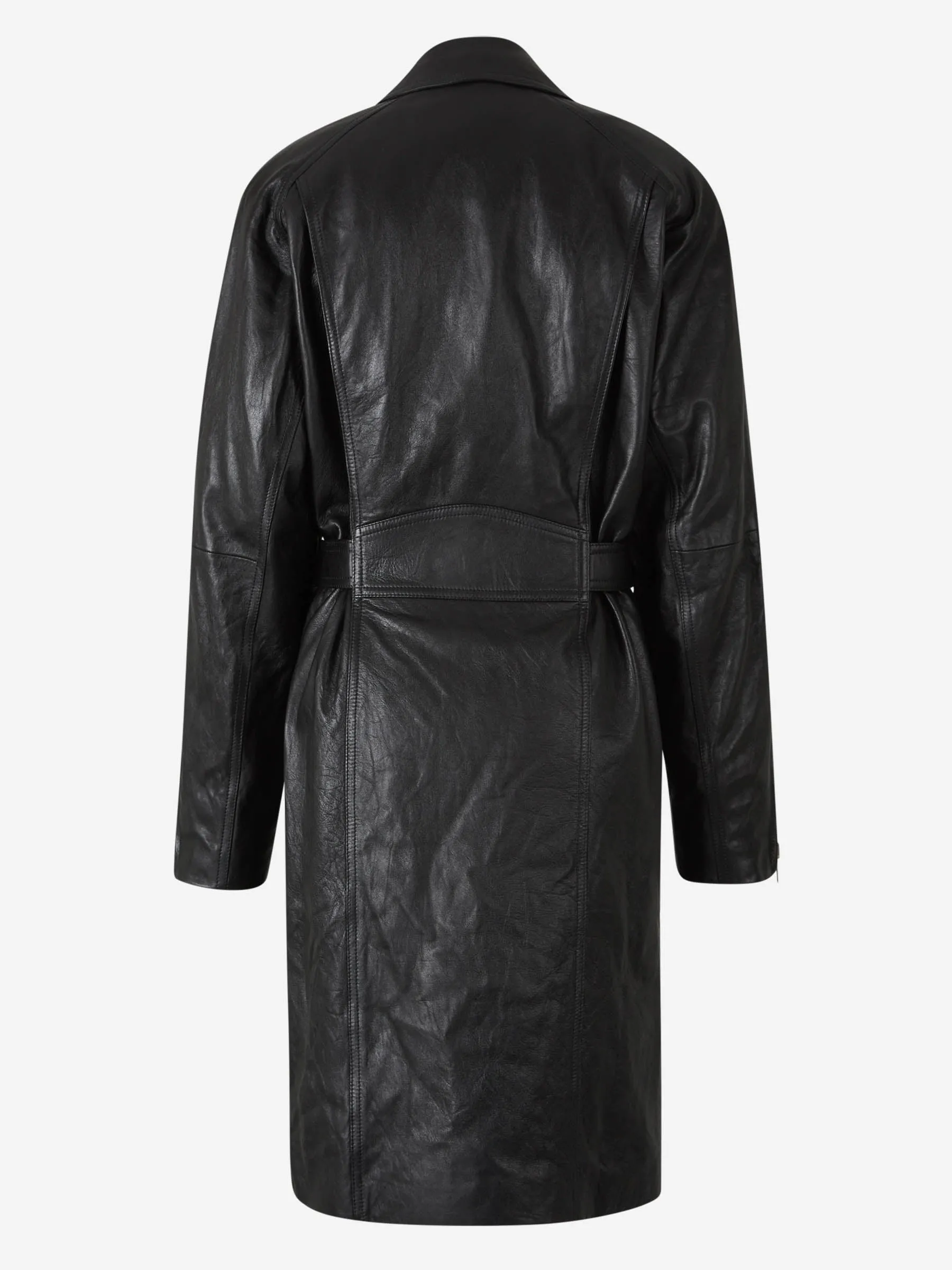 Gabardina Biker Piel