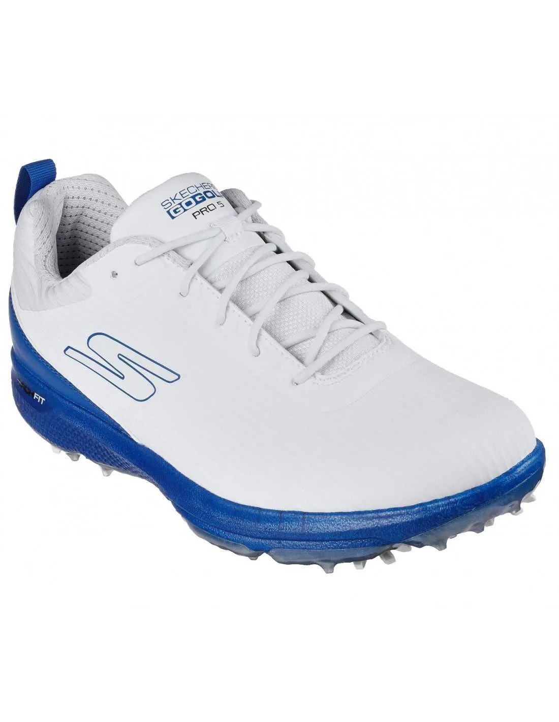 SKECHERS GO GOLF PRO 5 HYPER WHT/BLUE - ZAPATO HOMBRE
